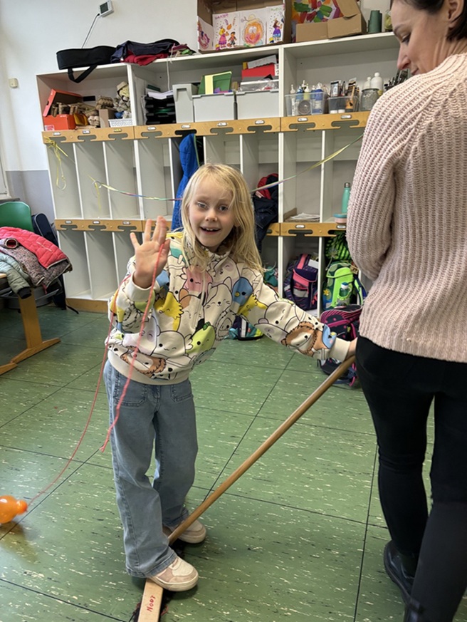 Aufräumen in der Betreuung der GS Wiesenstraße