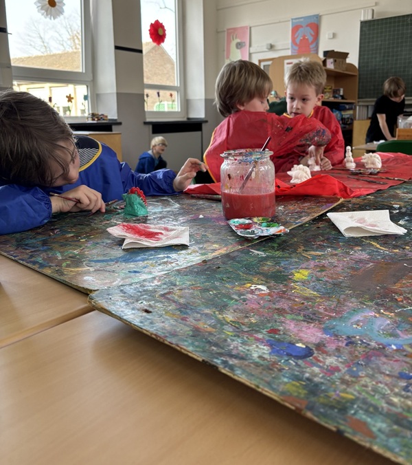 Töpfer AG Betreuung der GS Wiesenstraße